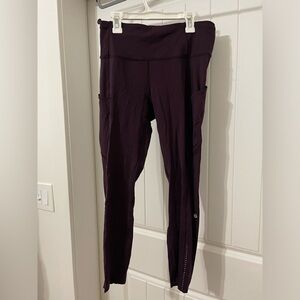 Lululemon Dark Purple Leggings